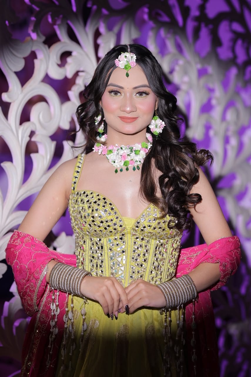 Mehndi and Haldi makeup portfolio by Mamta Rawat, Delhi NCR